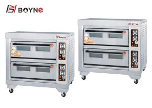 Quality Two Deck Four Tray 430 13.2kw Bakery Deck Oven wholesale