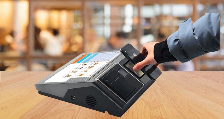 11.6 inch Android POS with Built-in Thermal Printer and 720P Full HD Customer Display