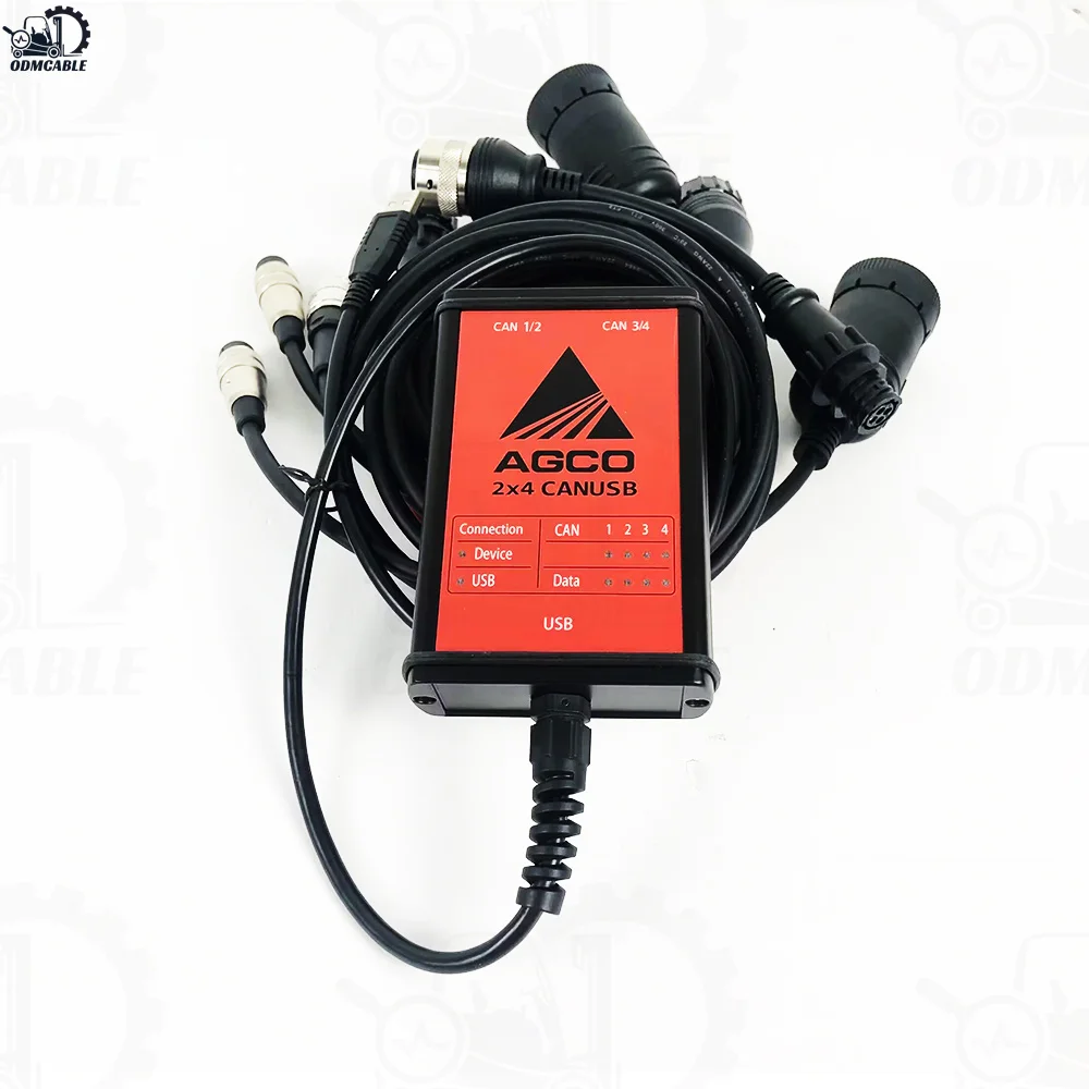 Use for Heavy Duty Agricultural Truck Ready for AGCO CANUSB EDT Interface Electronic Diagnostic Tool