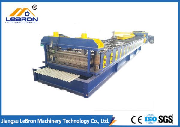 0.2mm - 0.8mm Thickness Corrugated Roof Sheeting Machine 3KW With Cycloidal