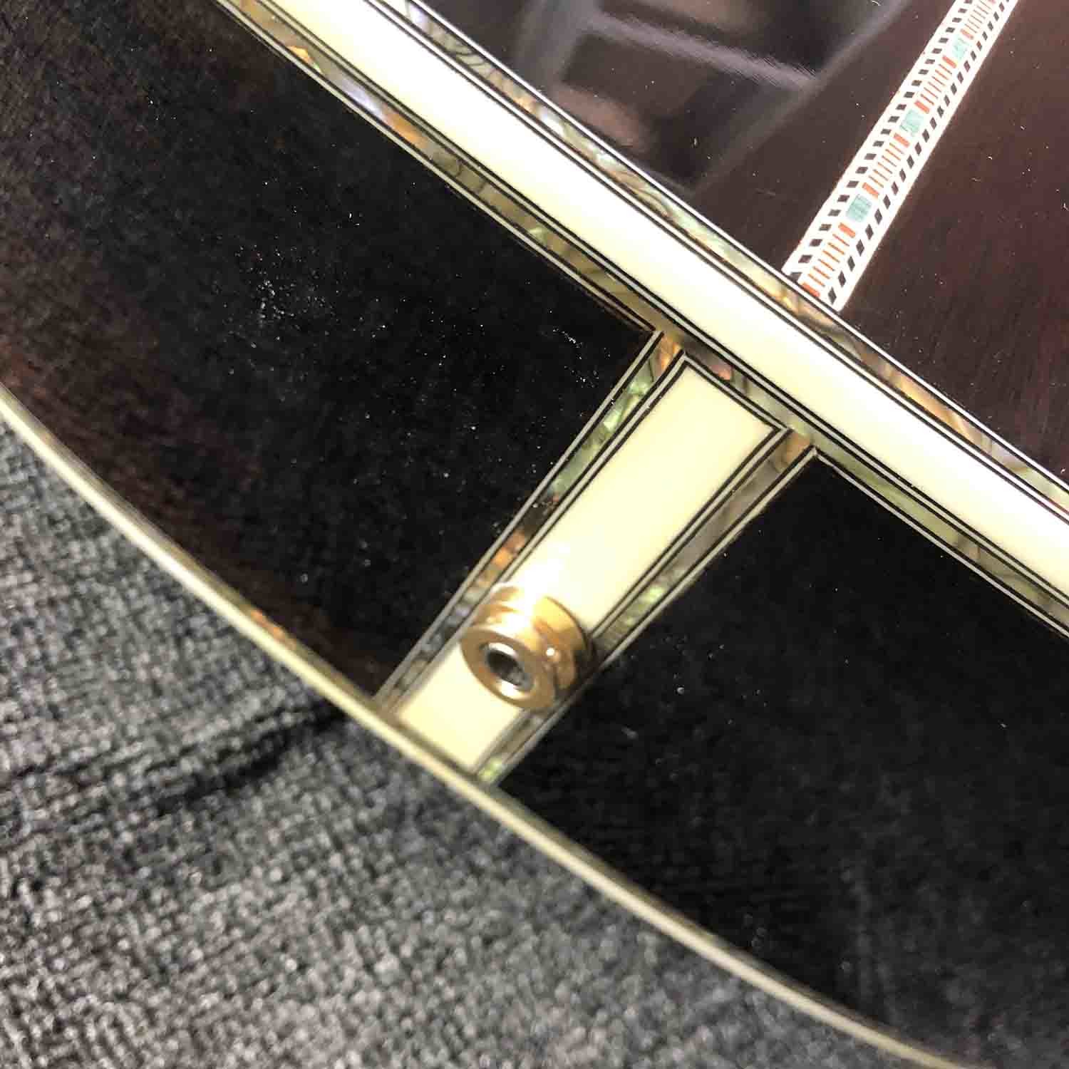 Custom 41" AAA Solid Spruce Top D Style Ebony Fingerboard Electric Acoustic Guitar