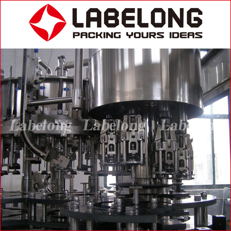 Labelong Carbonated Water Filling Machine , Ss 304 Soda Water Filling Machine