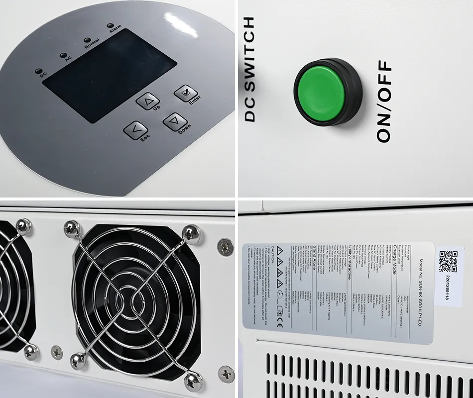 125V-425V Input Voltage Deye Low Frequency Solar Hybrid Inverter 5kw 6kw 8kw 10kw 12KW