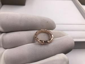 Quality diamonds of snake ring 18kt gold with white gold or yellow gold wholesale