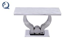 Quality Living Room 65kg European Style Console Table 160cm Stainless Steel Frame wholesale