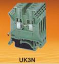 Uk Series General Model Electrical Terminal Blocks 120/220VAC Snap In Mounting
