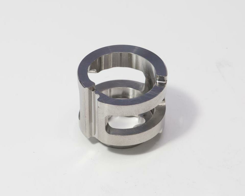 Stainless Steel Square / Cylindrical CNC Machined Components Anodized / Polished