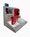 Thickened Metal Point Of Purchase Displays Nontoxic For Supermarket