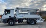 Top Brand HB56K 56m Articulated Boom Concrete Pump Truck