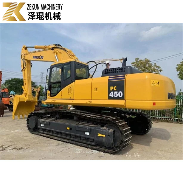 Used KOMATSU PC450 Crawler Excavator PC450-7 45T Refurbished Digger