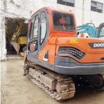 Used Engineering Doosan DX75 Crawler Excavator With 7350kg Operating Weight