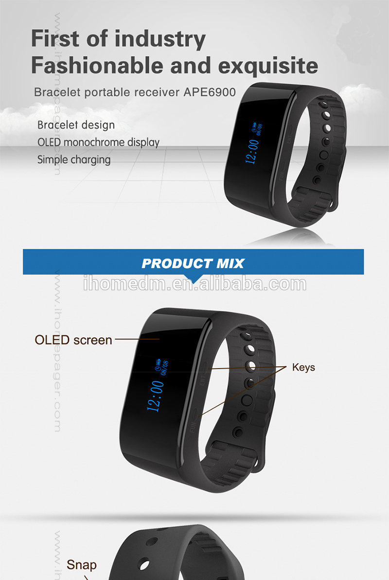 Personalized with fashion style and thin design waterproof call watch