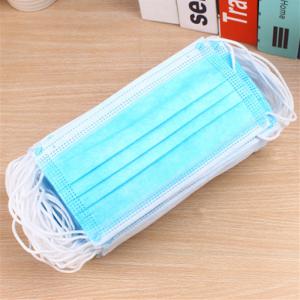 Quality Breathable Dustproof Disposable Mouth Mask / 3 Ply Sick Mouth Mask wholesale