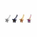 Fashion Jewelry Star Nose Studs Rings Pin Body Piercing Jewelry