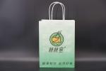 Versatile packaging Kraft Paper Grocery Bags With Handles Twisted