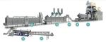 Grain Flour Raw Material Stainless Steel Twin Screw Extruder for Pet Food Pellet