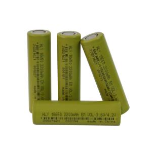 Quality Rechargeable 18650 3.6v 2200mah lithium battery Power Supply Lithium Battery MSDS wholesale
