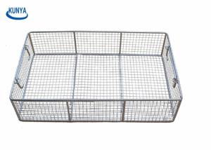 Quality Sliding SUS304 Chicken 1.0mm Basket Woven Grille Steel Mesh wholesale