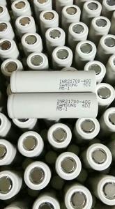 Quality Samsung INR21700-48G 4800mAh Flat Top Samsung 21700 48G Rechargeable Lithium-ion Battery Cell 3.7V wholesale