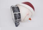 Color Customized Polyresin Crafts Santa Claus Candle Holders For Christmas