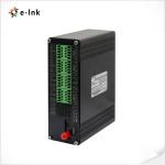 2 Channel RS422 Bi Direction Serial To Fiber Converter FC Port 1310nm Aluminum