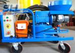 Compact Structure Cement Spraying Equipment , Spray Plaster Machine With Control