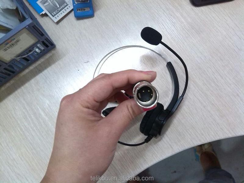 TELIKOU Professional intercom system Earphones & Headphones light weight headset sennheiser microphone