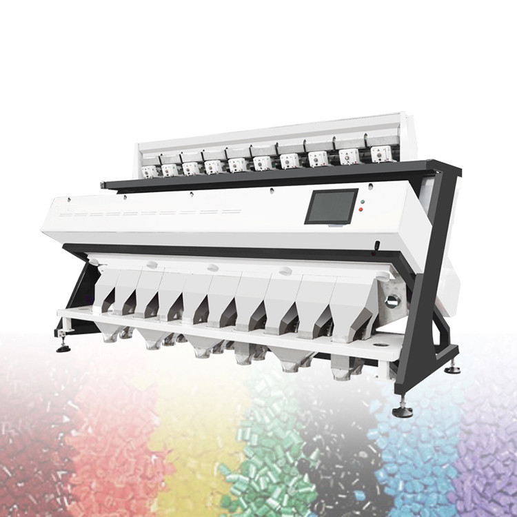 Plastic Color Sorter for Recycling Industries CCD Optical plastic color sorting machine
