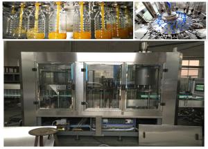 China 6000BPH Automatic Pet Bottle Filling Machine , Monoblock Filling And Capping Machine on sale