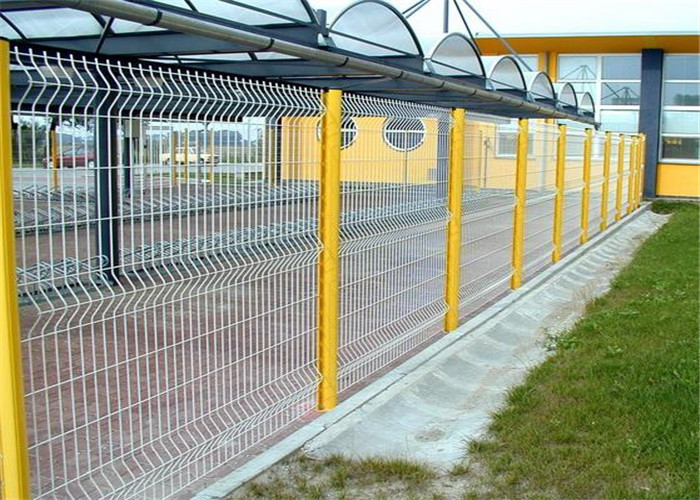 Galvanized Iron Welded Wire Mesh Garden Fence Green Vinyl Coated 1800mm Width