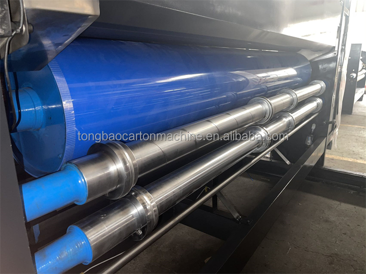 Customizable High Speed 2 3 4 Color Flexo Printing Slotter Machine for Carton Printing