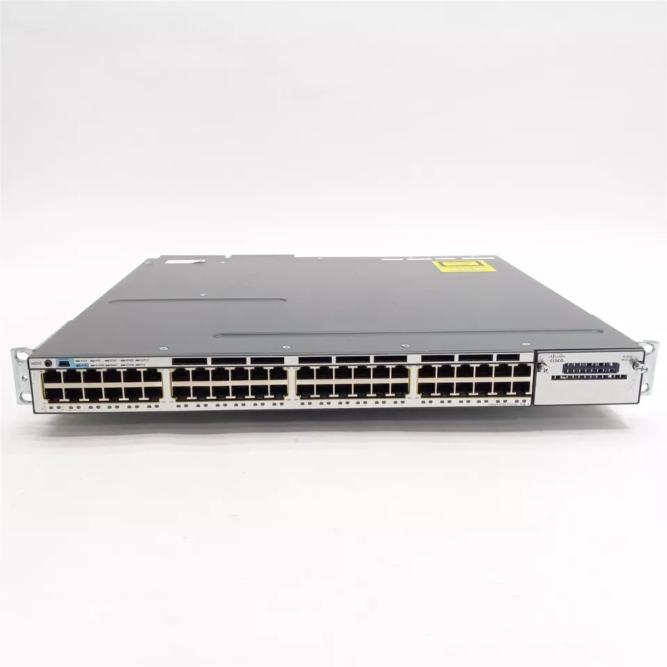 WS-C3750X-48PF-L 3750X 48 Port Full PoE Switch Switch Capacity Suitable for Workstation