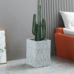 Stunning Garden With Our Durable Fiber Clay Planters D440*390MM
