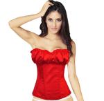 Body Shaping sexy corset with ruffle bra