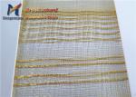 Gold Facade Metal Mesh 30m 316 Stainless Steel Mesh Screen