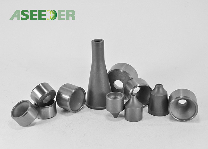 High Strength Carbide Sandblasting Nozzles ZY11-C Grade Hardness 88.6 - 90.2