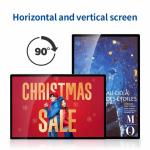 32 43 49 55 Inch Wall Mounted Digital Signage 2K 4K TV Display Screen