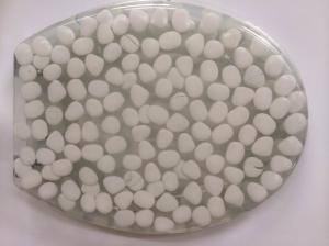 Quality cobblestone polyresin toilet seat wholesale
