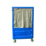 1000 Liter Laundry Linen Trolley Dolly For Material Handling