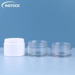 80ml 100ml 120ml PET Plastic Jar Lightweight Beauty Cream Jars With Lids