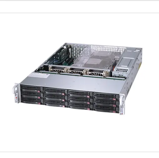 Stock 2 U Form Factor Network Server SuperMicro 6029P-E1CR12T Intel 4210 Tower Chasis