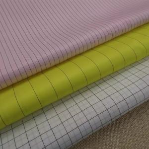 188*120 155gsm Anti Static Fabric Striped Cotton non static fabric