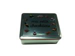 Metal Rectangle Square Tin Containers Nourishment Can For Calcium