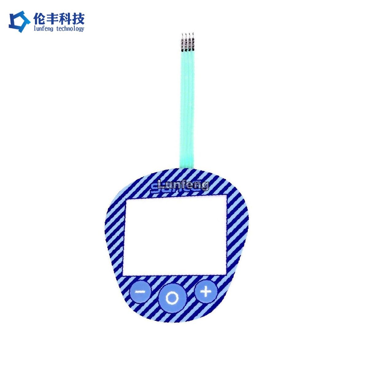 OEM ODM Flat Membrane Switch Keypad Tactile Metal Dome LCD Window
