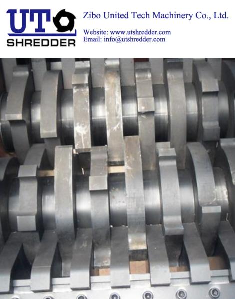 Double Shaft Shredder D3280 - Rubber Tire Waste Recycling Equipment, medical