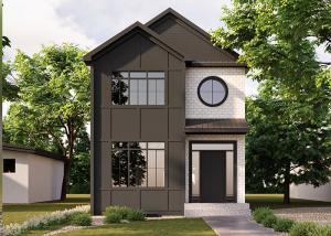 Quality Luxury Prefab Villa Samui Prefabricated Houses With Light Gauge Steel Framing Kits wholesale