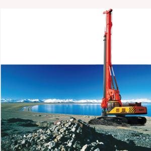 Quality Red Pile Drilling Machine , Portable Full Hydraulic Rotary Drilling Rig SANY SR250 SR Series wholesale