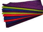 Green All Purpose Microfiber Dish Towel Stripe Terry Cleaning Cloth