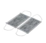 Activated Carbon Disposable Face Mask 4 Ply Non Woven Breathable Material