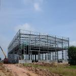 Prefabricated Steel Frame Factory Warhouse Steel Construction Fabrication